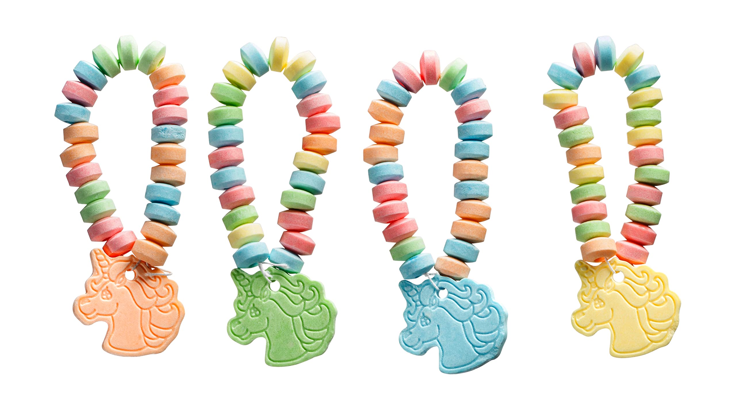 4YoreElves unicorn candy bracelets tub display aids convenient distribution.