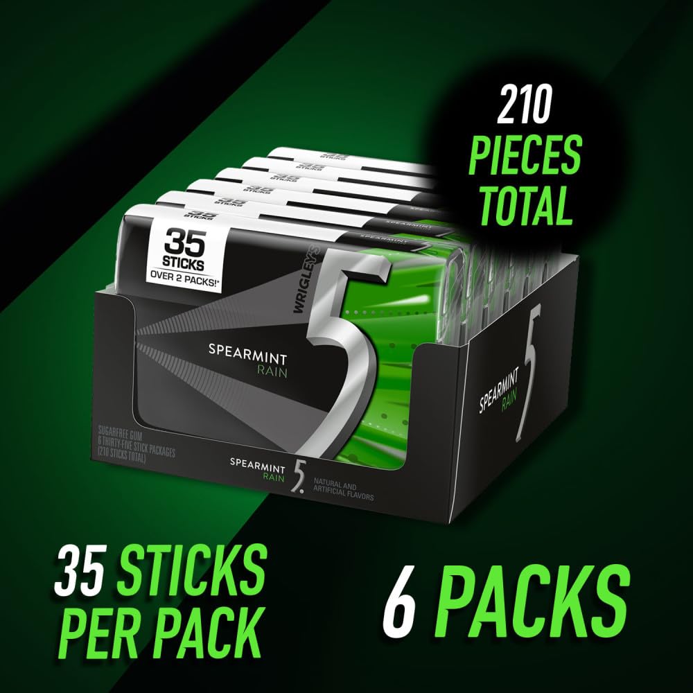 Bring-along 5 GUM packs for social moments and travel