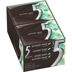 5 Gum Sweet Mint Sugar Free gum box front showing refreshing flavor