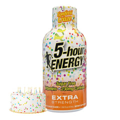 5-hour ENERGY Confetti Craze bottle powering your day on the go