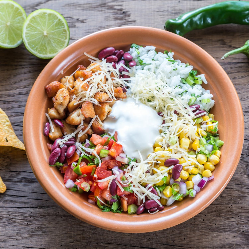 505 Southwestern Medium Green Chile Sauce ingredient closeup communicates real ingredients and color