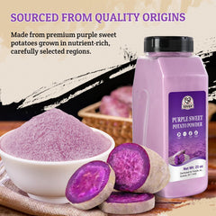52USA Baking color-dust on desserts reveals natural tint