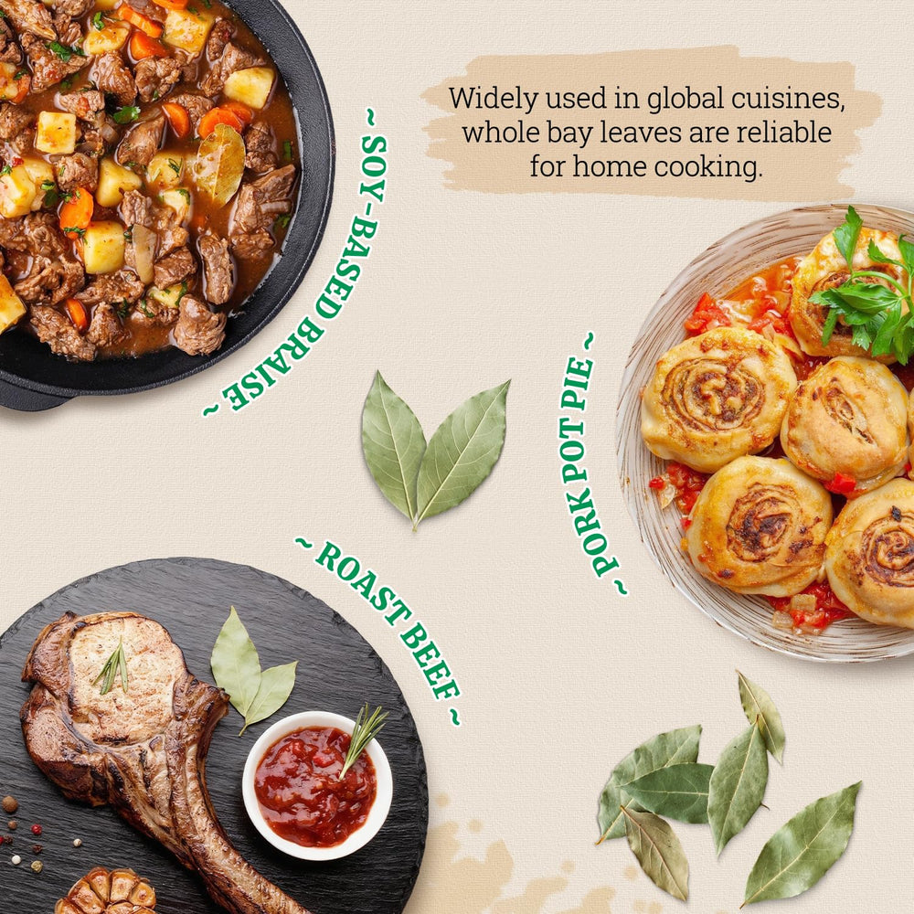 52USA Bay Leaves rice vegetables image indicates easy flavor upgrade for sides.