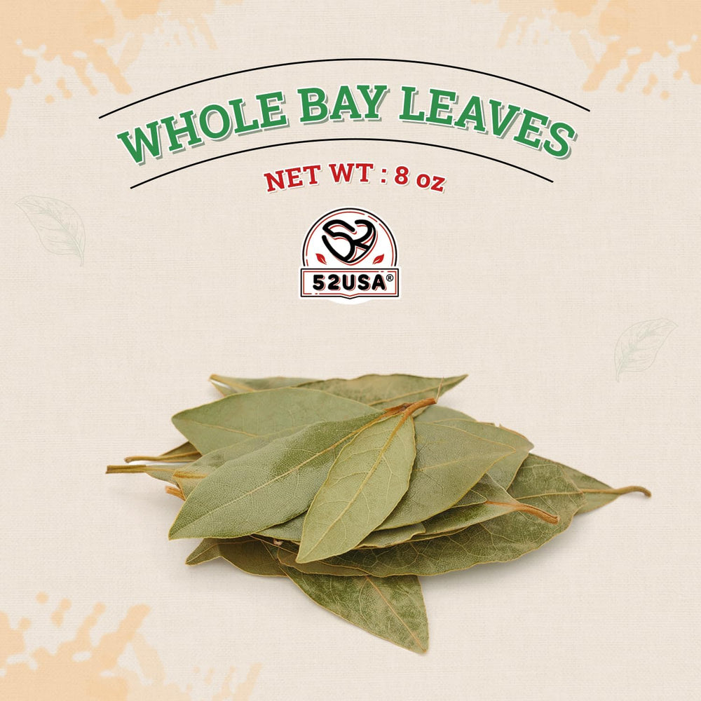 52USA Bay Leaves measuring spoon ready for precise seasoning