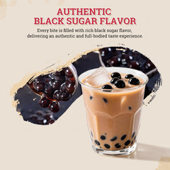 52USA Boba Pearl in milk tea setup for cafe-quality beverage