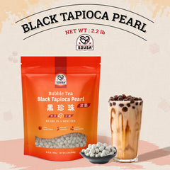 52USA Boba pearls cooking in water for 5 minutes