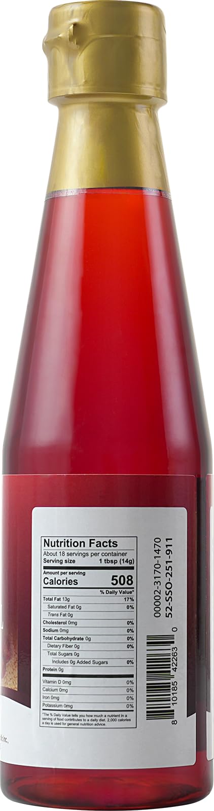 52USA Bottle on wood surface showcasing compact kitchen-friendly design for easy storage