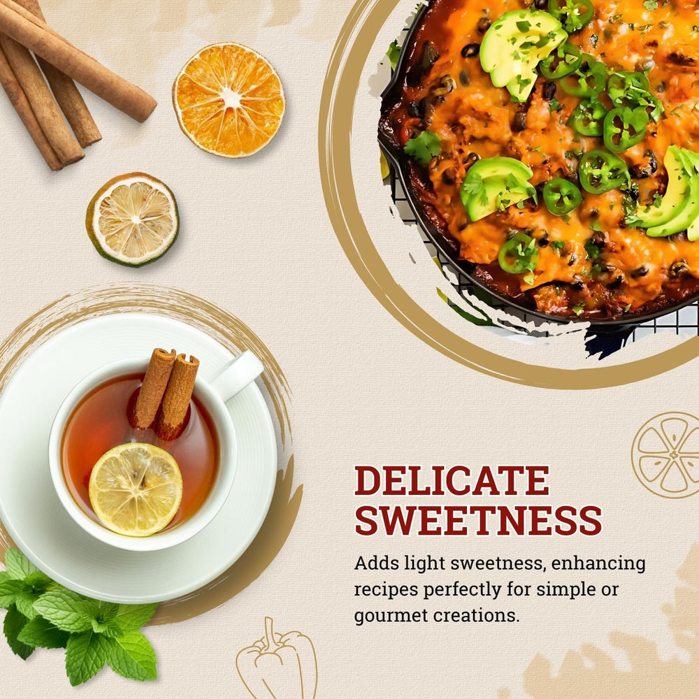 52USA Cinnamon powder label detail highlights organic certification.