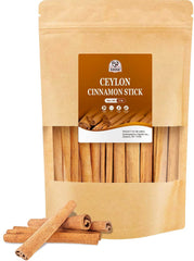 52USA Ceylon cinnamon sticks in a jar, whole and aromatic for baking