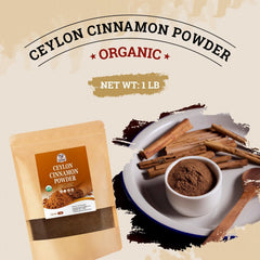 52USA Cinnamon powder scoop in dough for cookies and cakes
