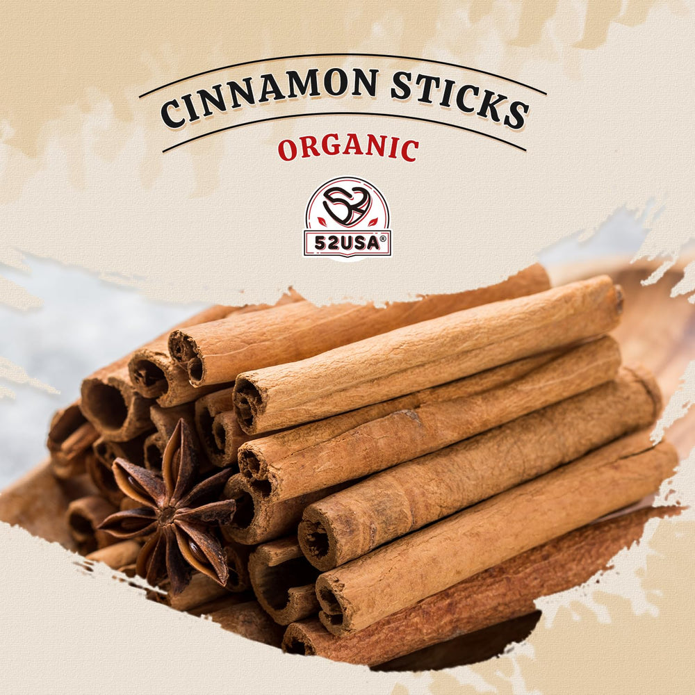 52USA cinnamon sticks from Vietnam shown for robust flavor