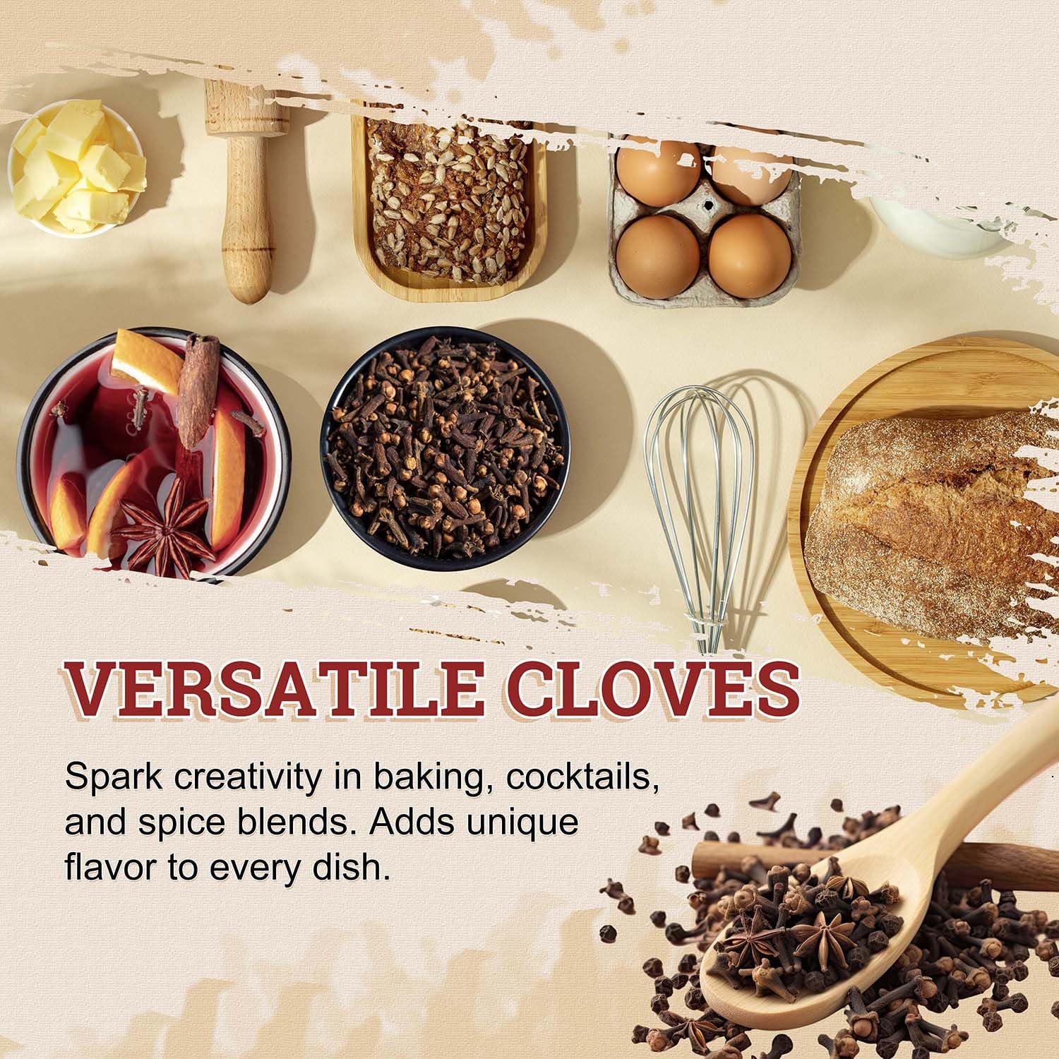 52USA cloves for tea, coffee, and baking
