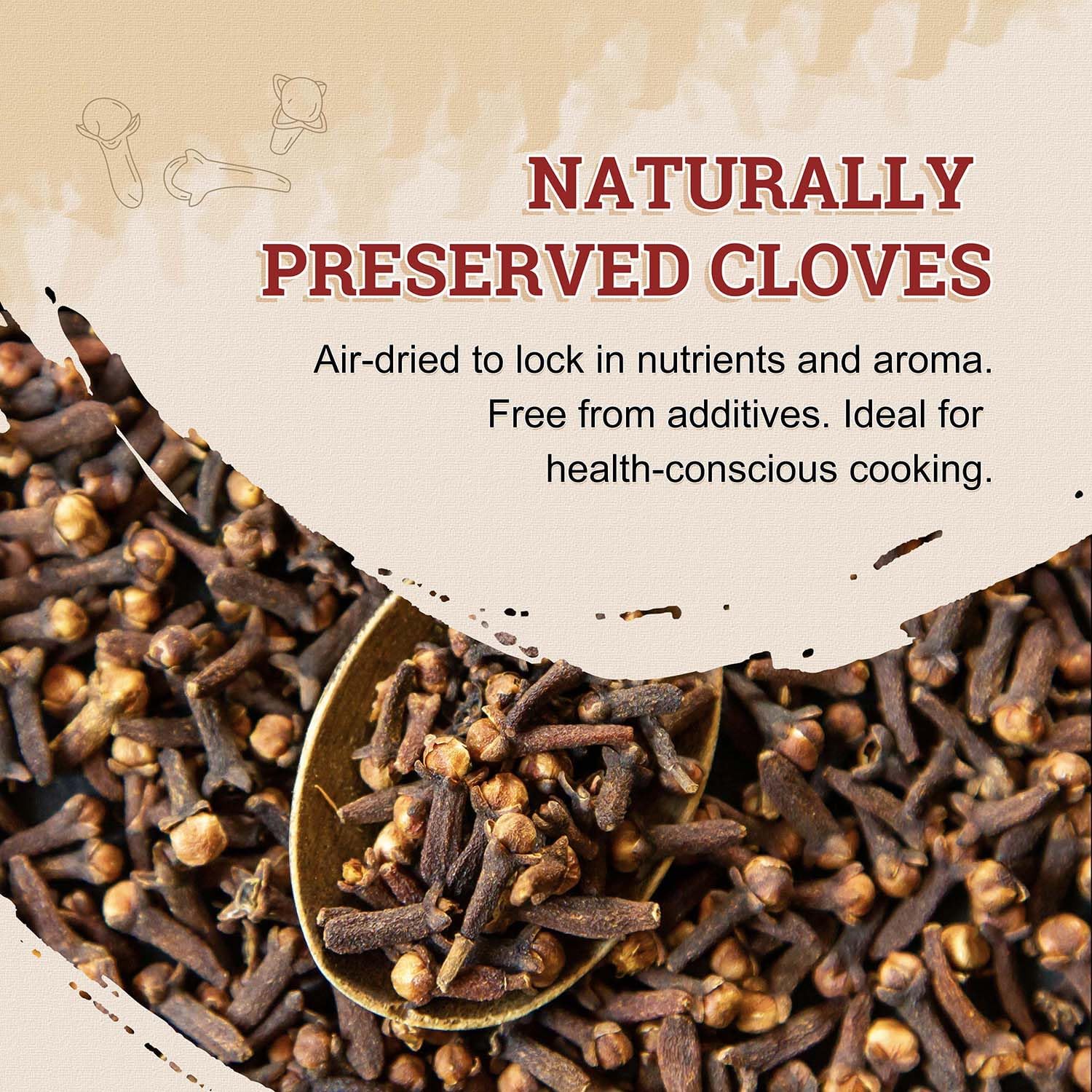 52USA whole cloves enhance pumpkin spice blends and desserts