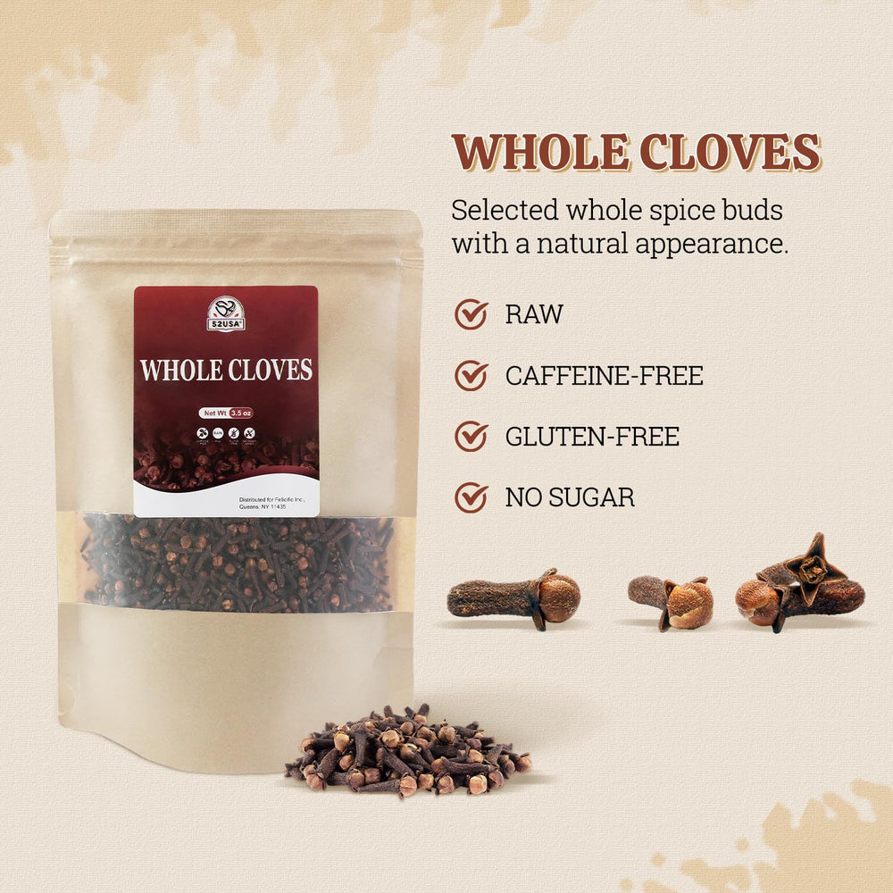 52USA tea cup infusion with cloves, illustrating flavor enhancement in beverages