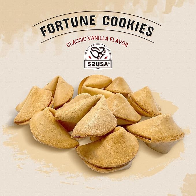 52USA fortune cookies ideal for Chinese New Year celebrations and related rituals