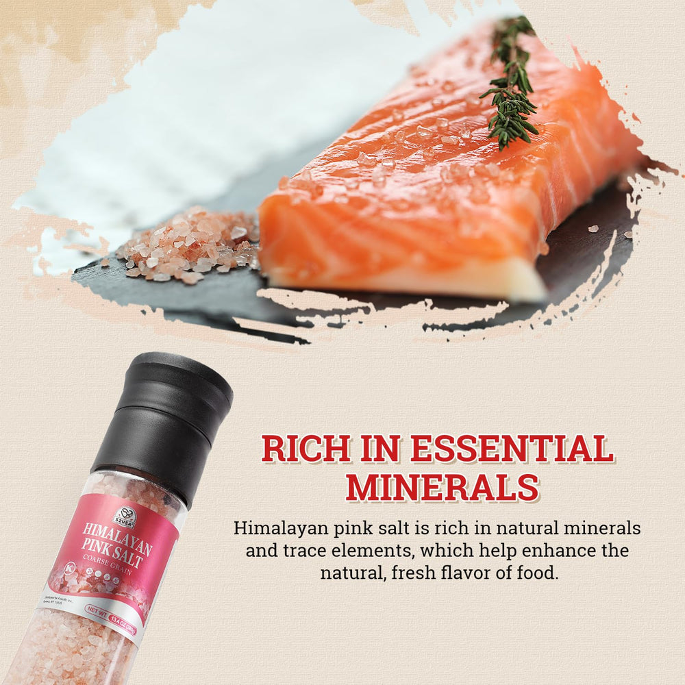 52USA gift-ready Himalayan salt set suitable for home chefs