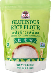 52USA glutinous rice flour packaging shows premium quality for versatile cooking.