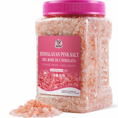52USA Himalayan pink salt crystals for coarse grinding to season dishes