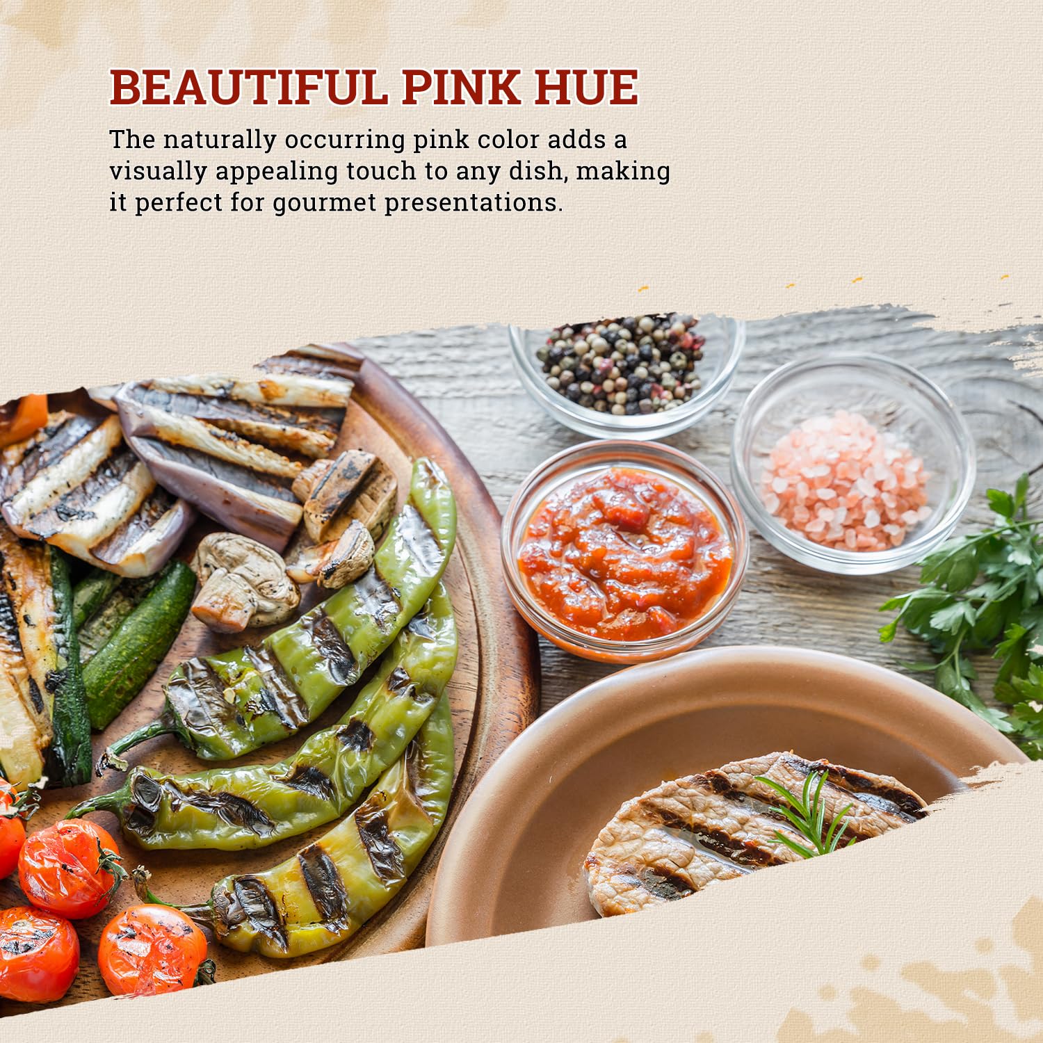 Kosher certification logo on 52USA Himalayan pink salt packaging