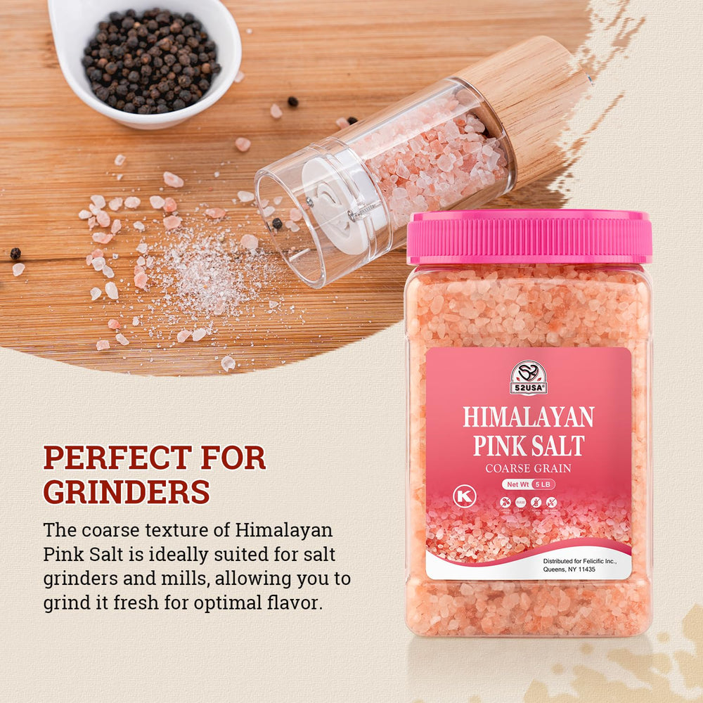 Graphic highlighting minerals in 52USA Himalayan pink salt
