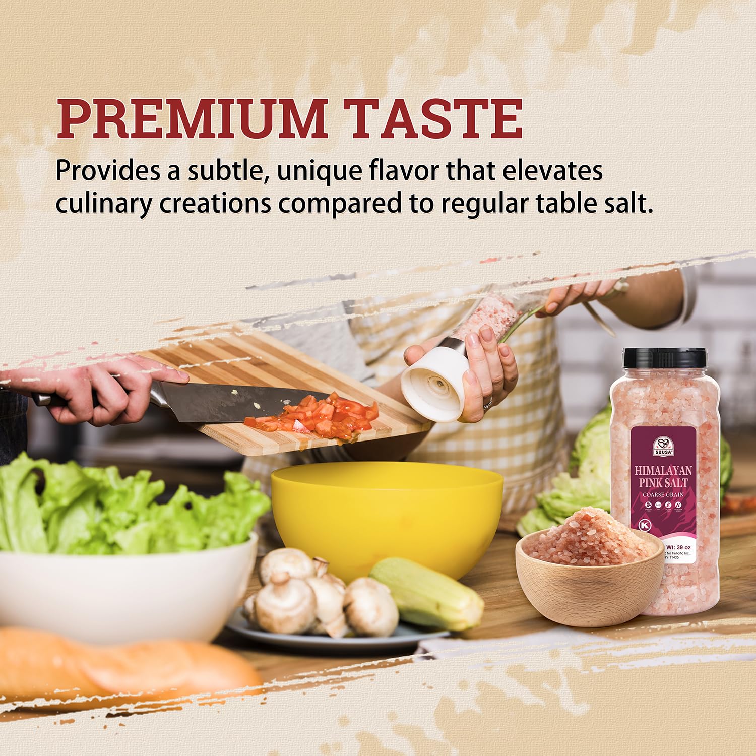 52USA Himalayan salt kitchen setup ready for easy seasoning