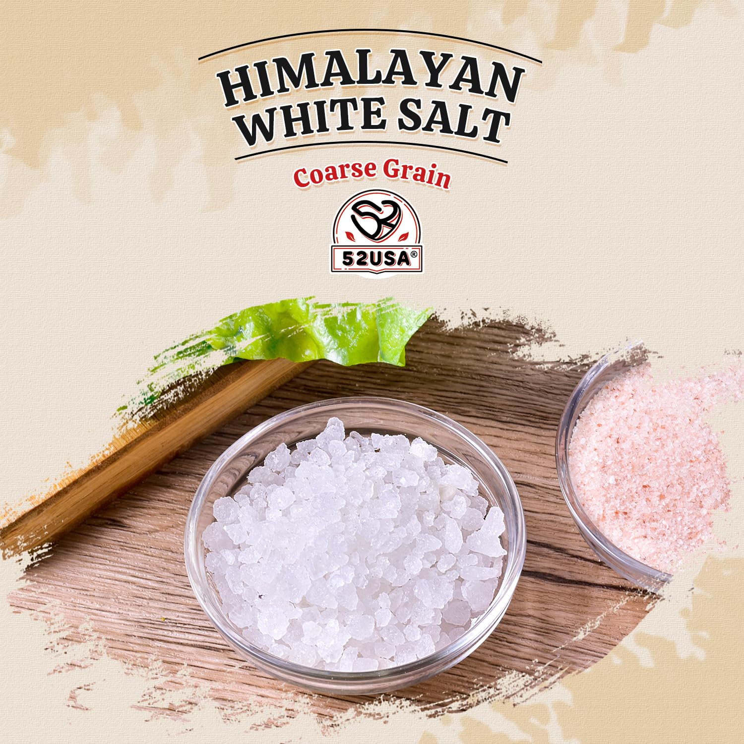 52USA Himalayan White Salt store in a cool, dry place to maintain quality.