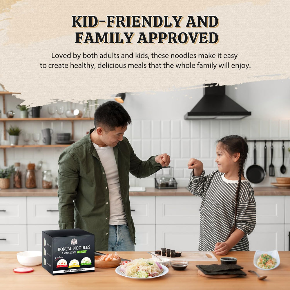 52USA Konjac Shirataki Cooking-friendly noodles absorb sauces well