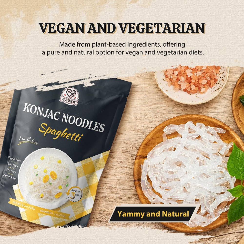 52USA Konjac Shirataki Ready-to-Eat pack for busy days