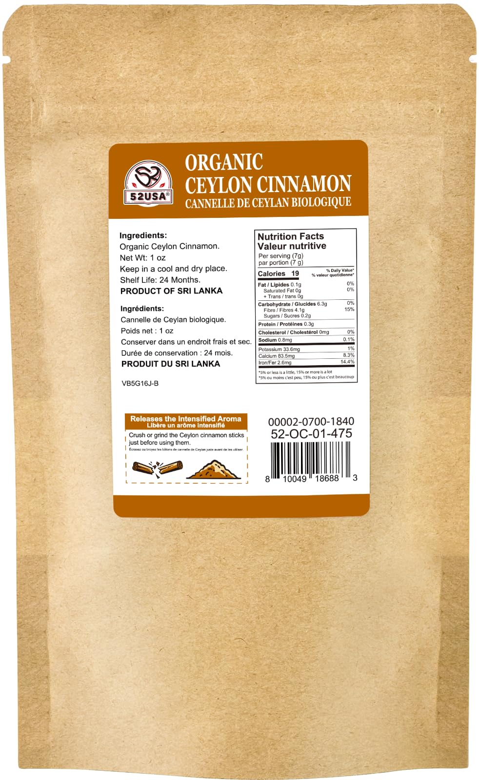 52USA cinnamon sticks on counter ready for baking and tea infusions