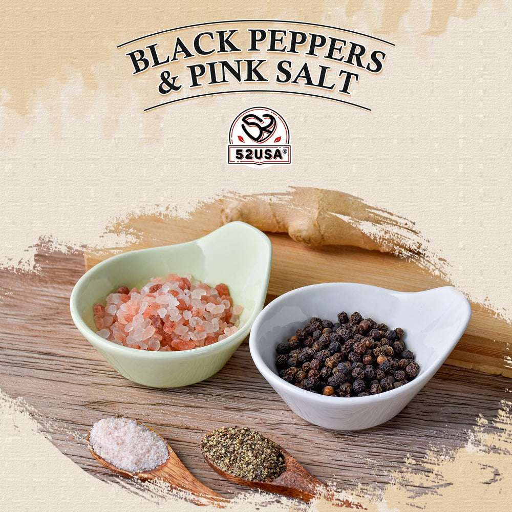 52USA peppercorn refill pack, ready to refill grinders and maintain fresh flavor.
