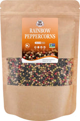 52USA Rainbow Peppercorns grinder refill ready for fresh ground pepper.