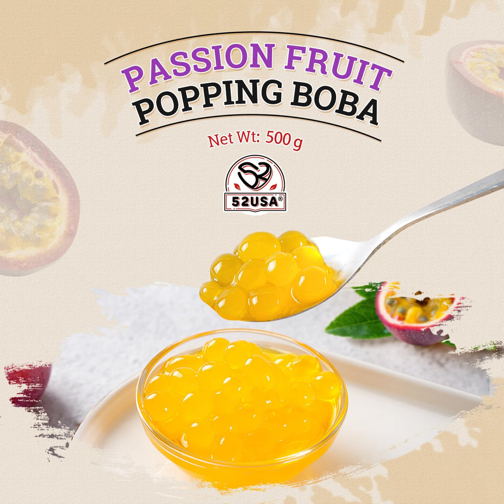 52USA Ready-to-use popping boba for quick beverages and desserts.