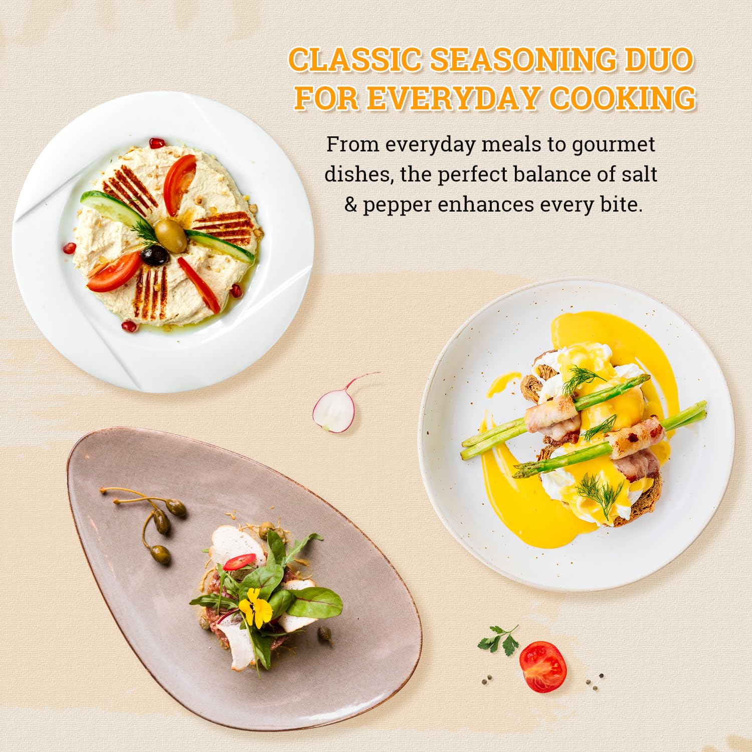 52USA seasoning essentials for soups, veggies, and meats.
