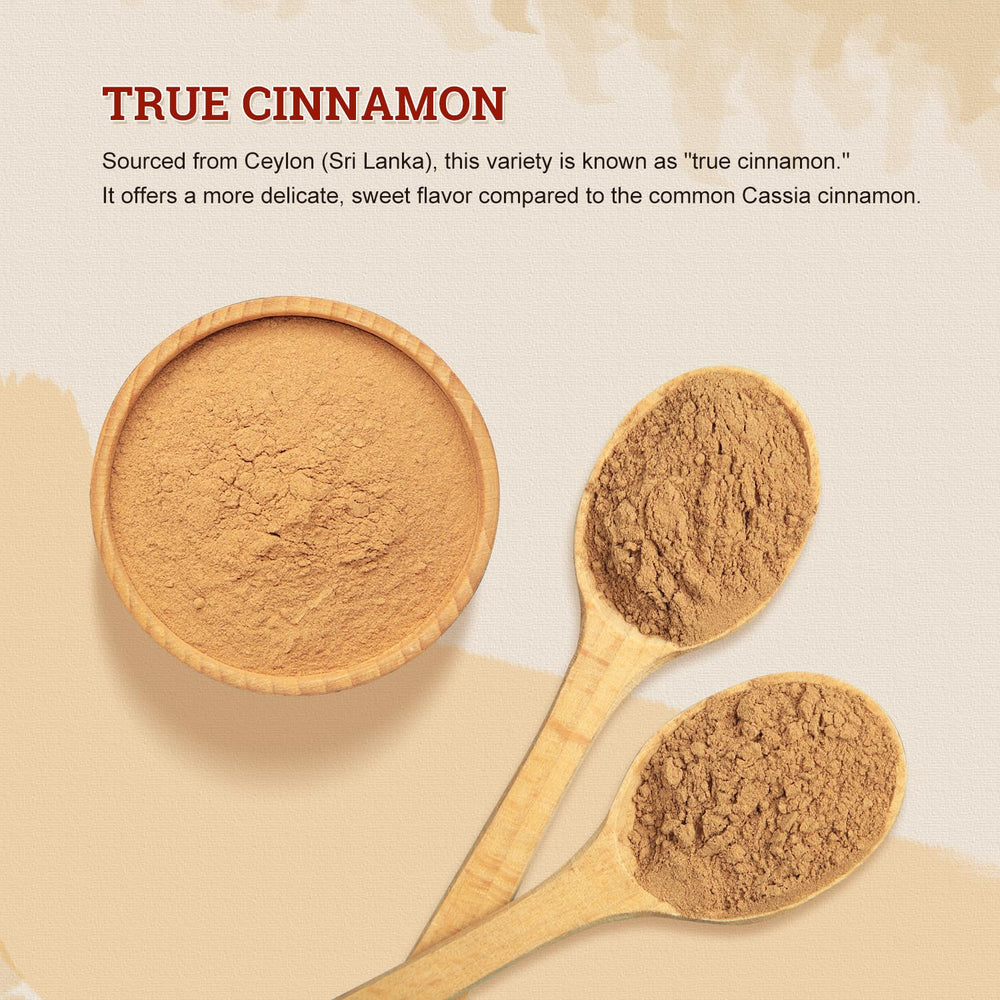 52USA spice on spoon demonstrates versatile use in baking and beverages
