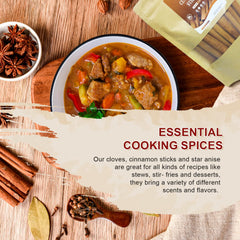 52USA Spice Set paper pouch, resealable to preserve freshness.