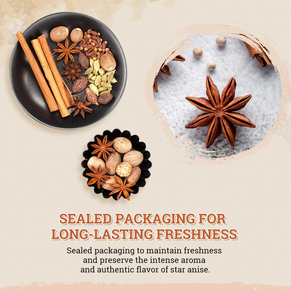 52USA Star Anise baked goods for fragrant desserts