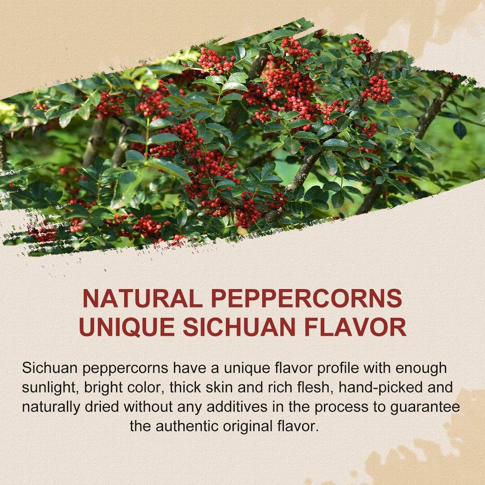 52USA Szechuan peppercorn aroma adds citrusy notes without heat.