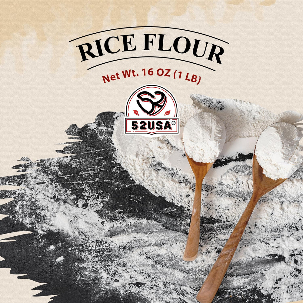 52USA Thai rice flour dough being rolled for bread and pastry applications.