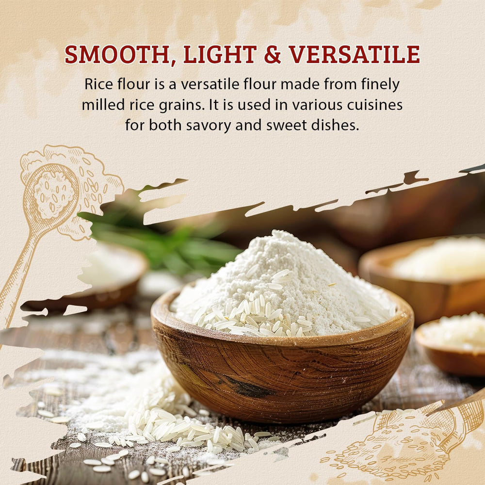 52USA Thai rice flour thickening sauces for a silky texture.