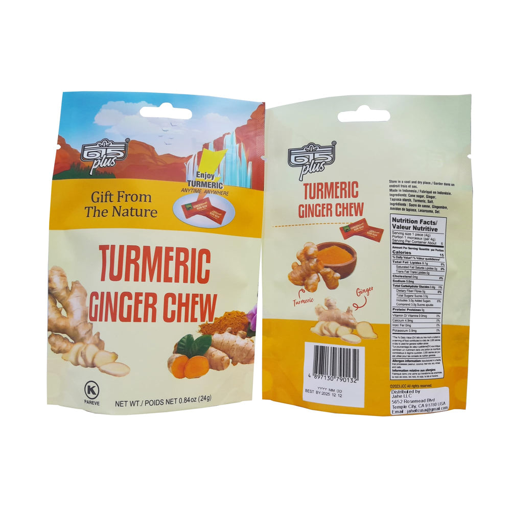 615 Plus Maca Ginger Chews lifestyle shot for daily indulgence