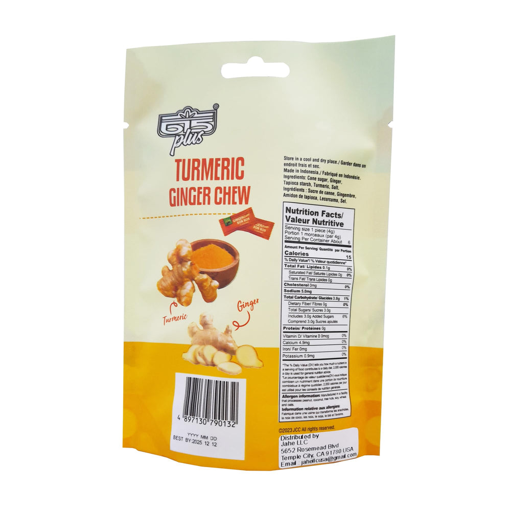 615 Plus Maca Ginger Chews serving suggestion for quick energy boost