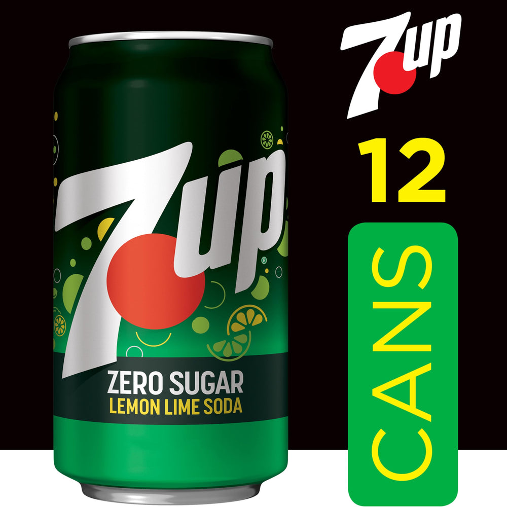 7up Lemon-Lime fizz close-up highlights bright bubbles and refreshing aroma.