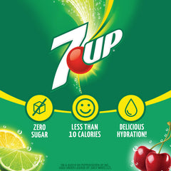 7UP Cherry drink mix packaging shows convenient sticks for quick flavor.
