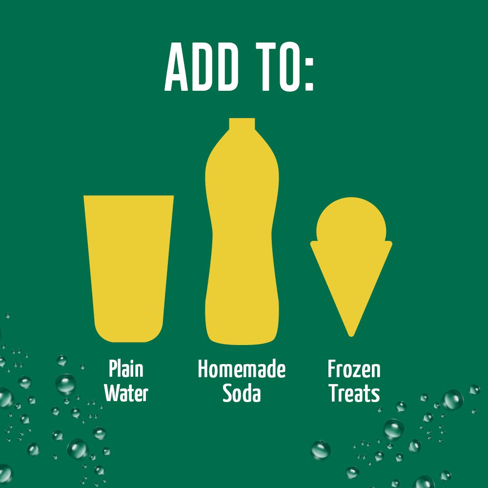7UP Powder Drink Mix Cherry ready glass with vibrant color and taste.