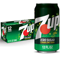 7up Zero Sugar bottle with label, crisp lemon-lime flavor ready to sip.