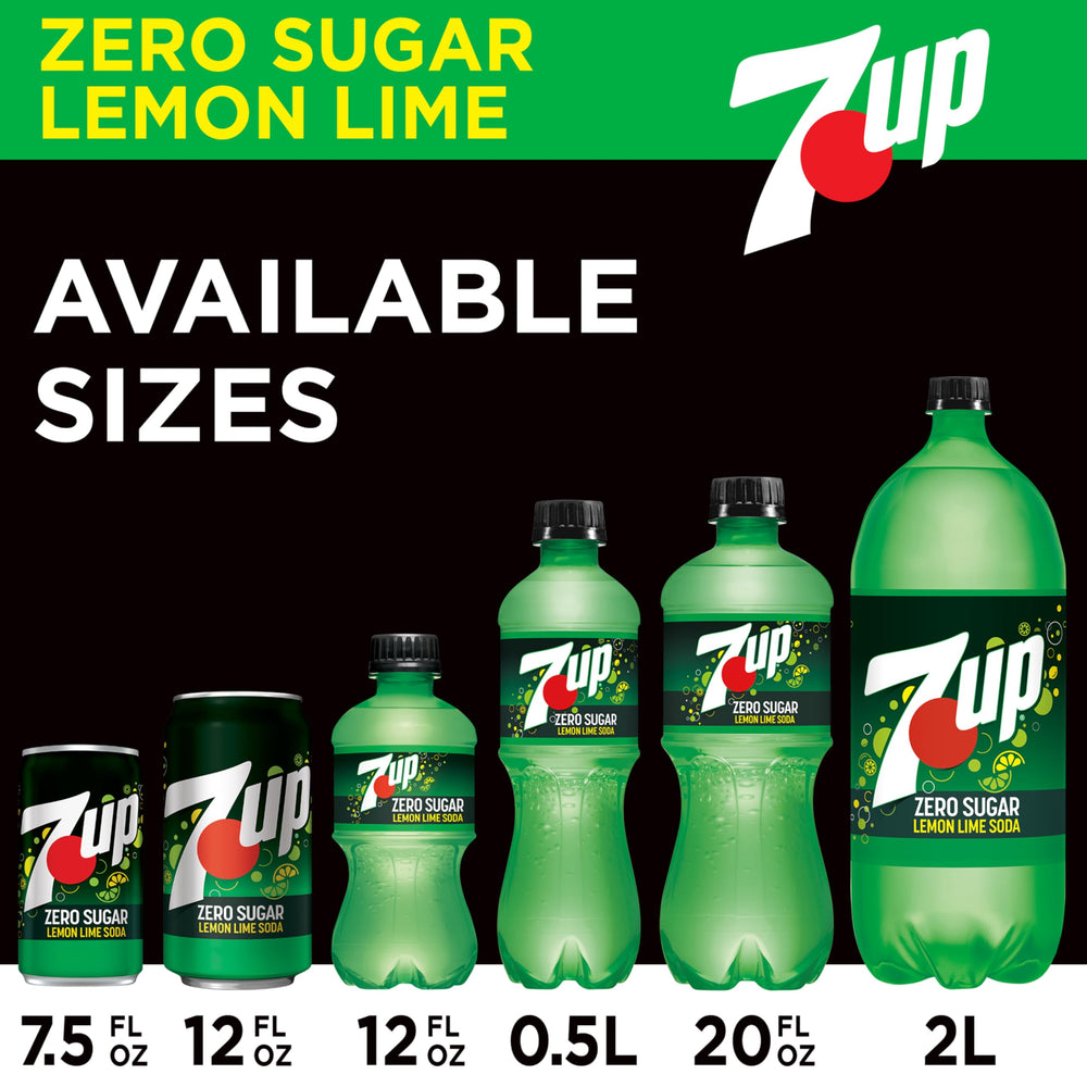 7up Zero Sugar 12-pack box ready for family gatherings and meals.