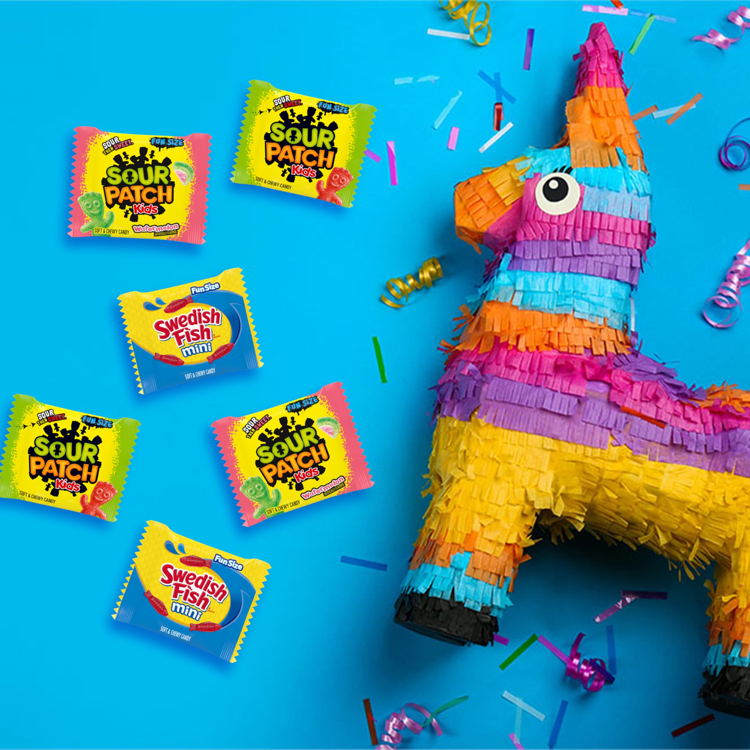 80 treat-size packs offer convenient portions for gatherings or classroom sharing.