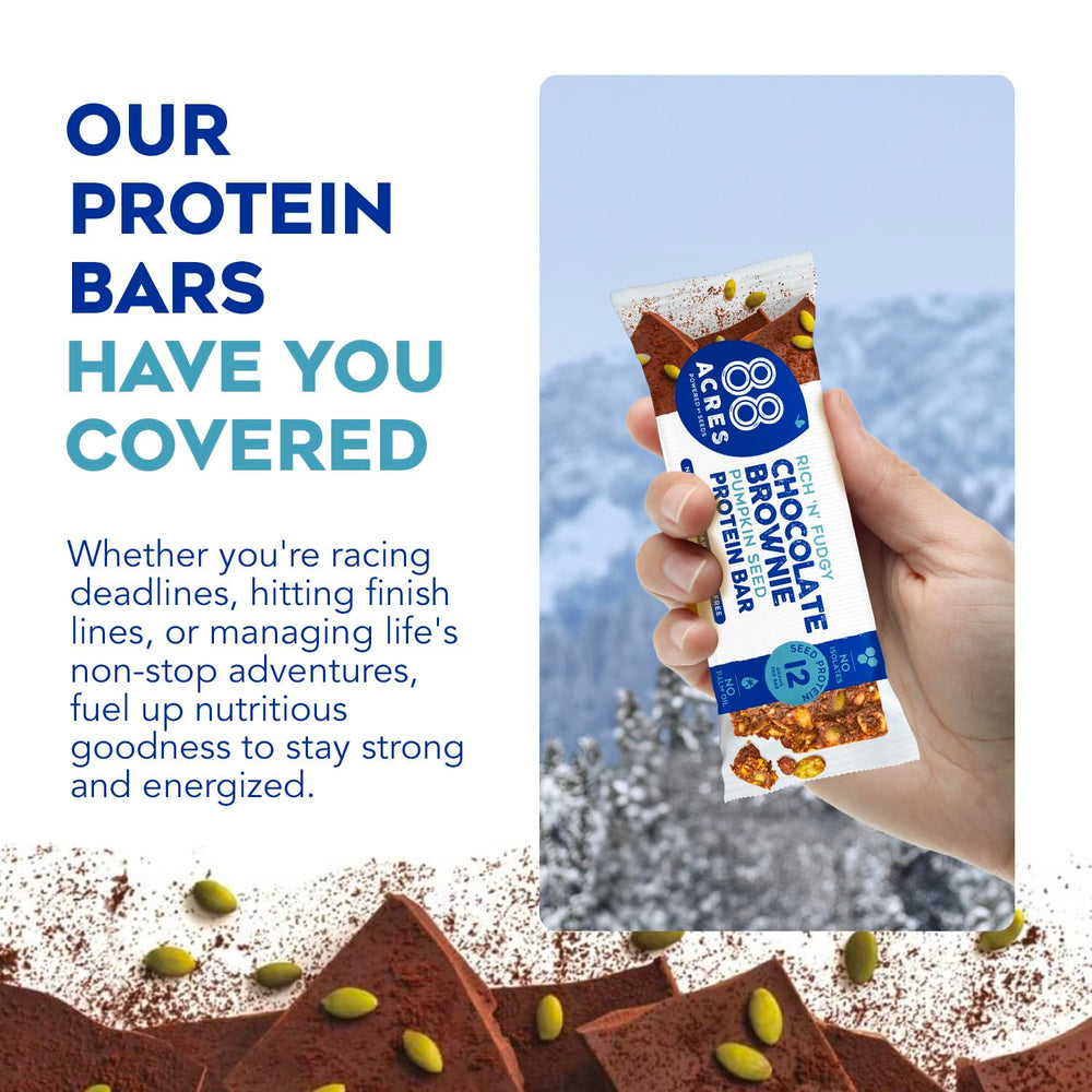 Vegan, non-GMO 88 Acres pumpkin seed bars as family-friendly snack option
