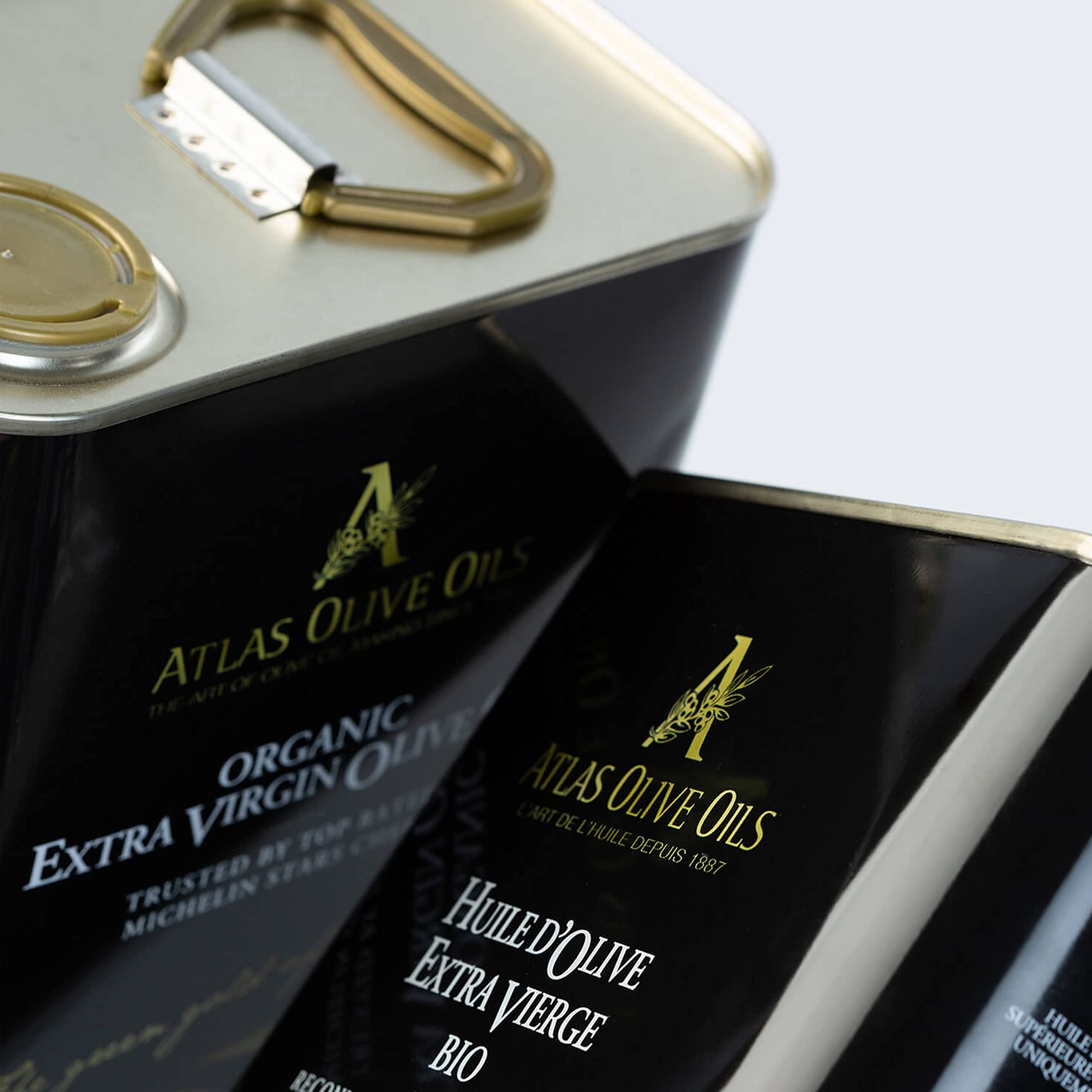 A ATLAS OLIVE OILS gourmet olive oil on a plate elevates dishes