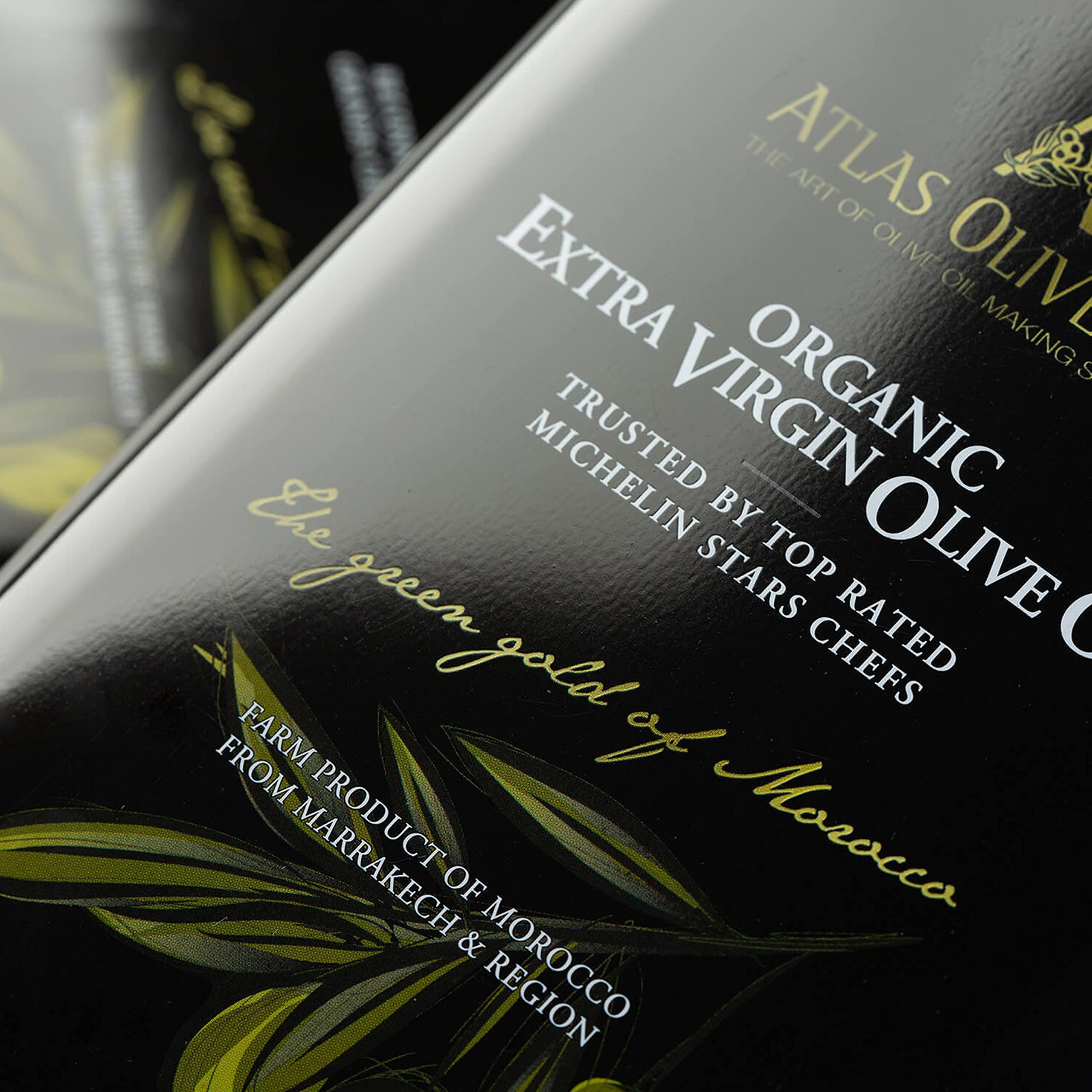 A ATLAS OLIVE OILS steady pour olive oil flow for precise cooking